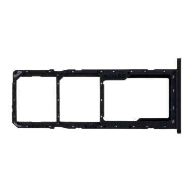 Контейнер SIM для Samsung Galalxy A11 (A115F) (черный) &mdash; 2