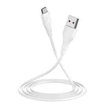 Кабель Borofone BX18 Optimal (USB - micro-USB) белый (1 метр) — 5