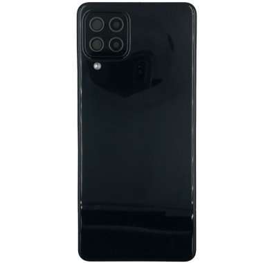 Задняя крышка для Samsung Galaxy A22 (A225F) (черная) Премиум — 1
