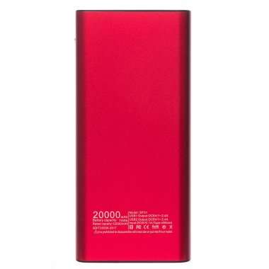 Внешний аккумулятор SKYDOLPHIN SP31 20000 mAh (красный) — 4