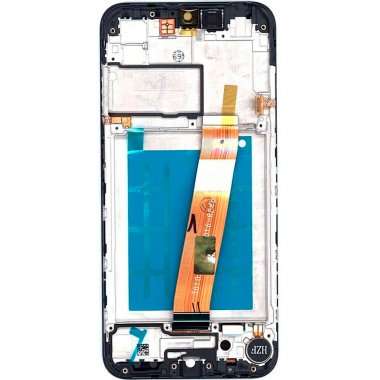 Дисплейный модуль с тачскрином для Samsung Galaxy A01 (A015F) (черный) (широкий шлейф) — 2