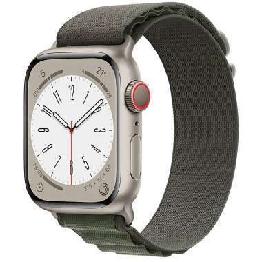 Ремешок ApW27 Alpine Loop для Apple Watch 38 mm текстиль (зеленый) — 5