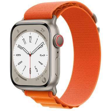 Ремешок ApW27 Alpine Loop для Apple Watch 45 mm текстиль (оранжевый) — 5