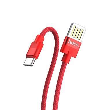 Кабель Hoco U55 Outstanding (USB - Type-C) красный — 6
