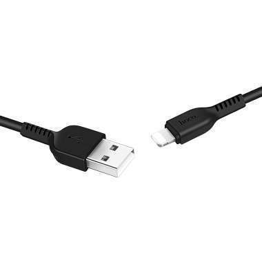 Кабель Hoco X13 Easy для Apple (USB - Lightning) черный — 5