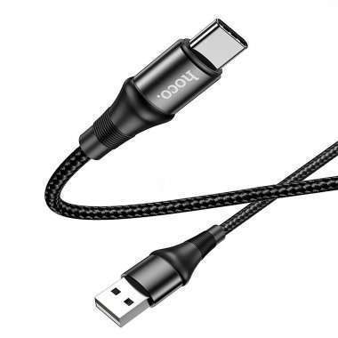 Кабель Hoco X50 Excellent (USB - Type-C) черный — 4
