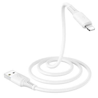 Кабель Borofone BX47 Coolway для Apple (USB - Lightning) белый — 4