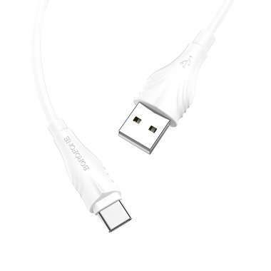 Кабель Borofone BX18 (USB - Type-C) белый (2 метра) — 9