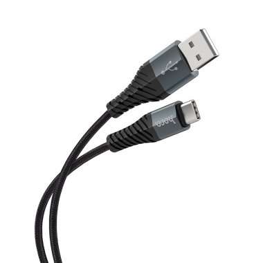 Кабель Hoco X38 Cool Charging (USB - Type-C) черный — 6