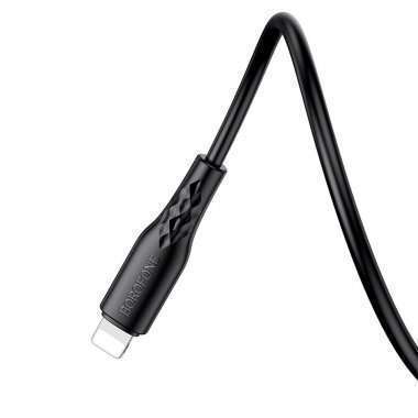 Кабель Borofone BX48 для Apple (USB - lightning) (черный) — 8