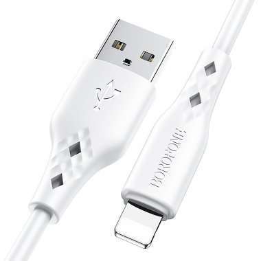 Кабель Borofone BX48 для Apple (USB - Apple lightning) (белый) — 6