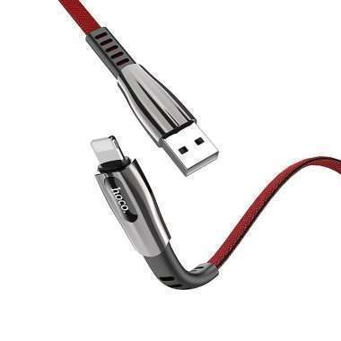 Кабель Hoco U70 для Apple (USB - lightning) (красный) — 6
