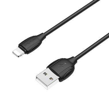 Кабель Borofone BX19 для Apple 1 метр (USB - lightning) (черный) — 4