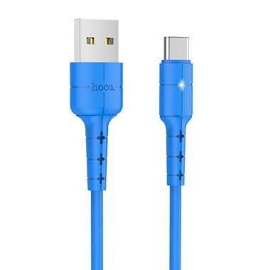 Кабель Hoco X30 Star (USB - Type-C) (синий) — 1