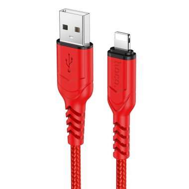 Кабель Hoco X59 Victory для Apple (USB - lightning) (красный) — 1