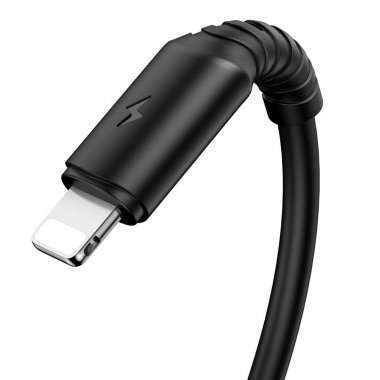 Кабель Borofone BX47 Coolway для Apple (USB - lightning) (черный) — 5