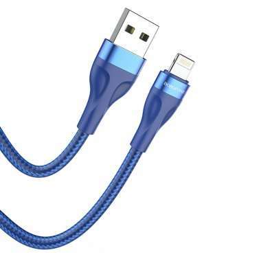 Кабель для Apple Borofone BX61 (USB - lightning) (синий) — 3