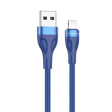 Кабель для Apple Borofone BX61 (USB - lightning) (синий) — 1