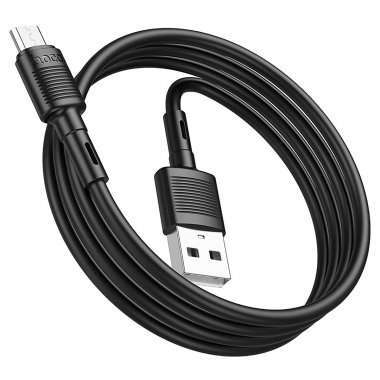 Кабель Hoco X83 (USB - micro USB) (черный) — 5
