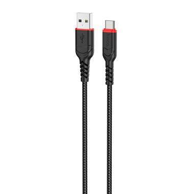 Кабель Hoco X59 (USB - Type-C) (черный) — 1