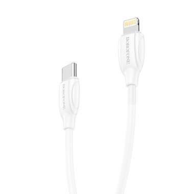 Кабель для Apple Borofone BX19 (Type-C - lightning) (белый) — 5