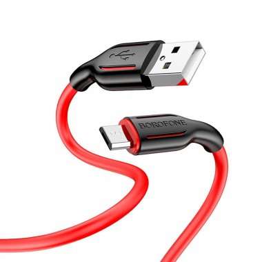 Кабель Borofone BX63 (USB - micro-USB) (красный) — 5