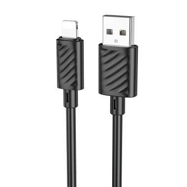 Кабель Hoco X88 (USB - lightning) 100см (черный) — 1