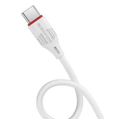Кабель Borofone BX17 Enjoy (USB - Type C) (белый) — 5