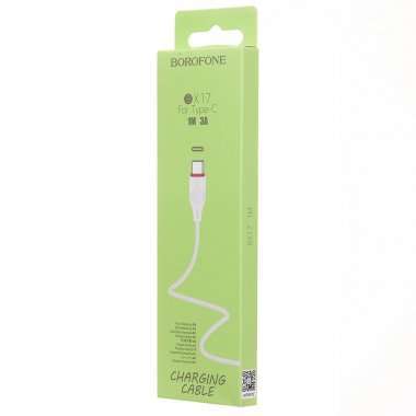 Кабель Borofone BX17 Enjoy (USB - Type C) (белый) — 4