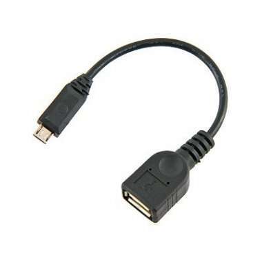 Кабель Glossar (OTG - micro USB) (черный) — 1