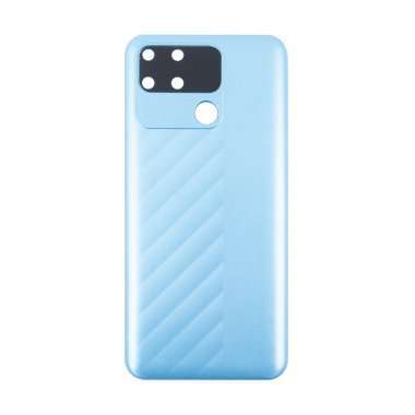 Задняя крышка для Realme Narzo 50A (голубая) — 2