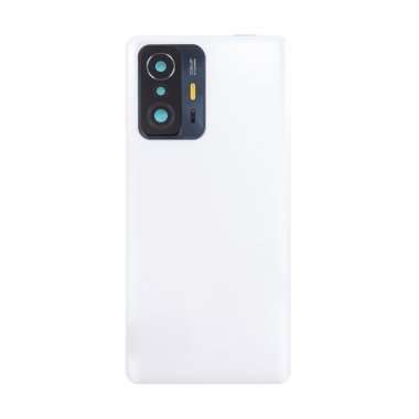 Задняя крышка для Xiaomi 11T Pro (белая) премиум — 2