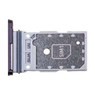 Контейнер SIM для Samsung Galaxy S22 Plus (S906B) (черный) — 2
