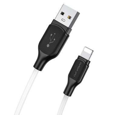 Кабель Borofone BX42 (USB - lightning) 100см (белый) — 4