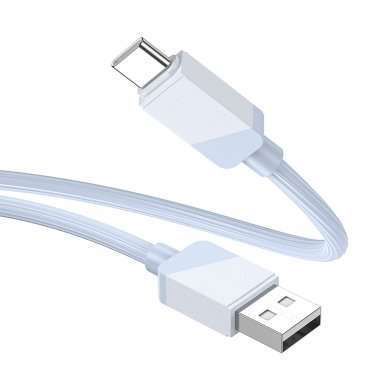 Кабель Borofone BX107 (USB - Type C) 100см (синий) — 4