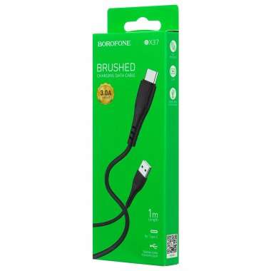 Кабель Borofone BX37 (USB - Type C) 100см (черный) — 4