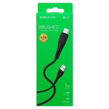 Кабель Borofone BX37 (USB - Type C) 100см (черный) — 3