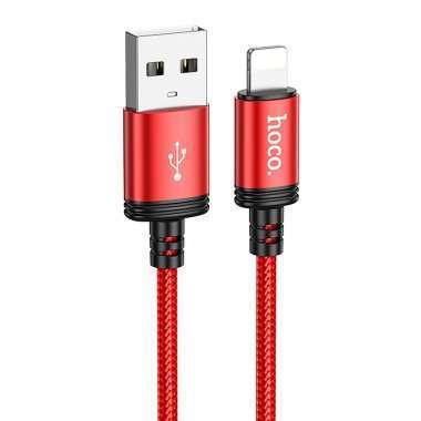 Кабель Hoco X89 Wind (USB - lightning) 100см (красный) — 1