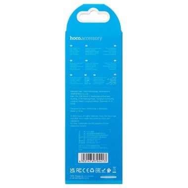Кабель Hoco X95 Goldentop (USB - micro USB) 100см (черный) — 3