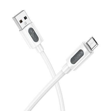 Кабель Borofone BX114 (USB - micro USB) 100см (белый) — 1