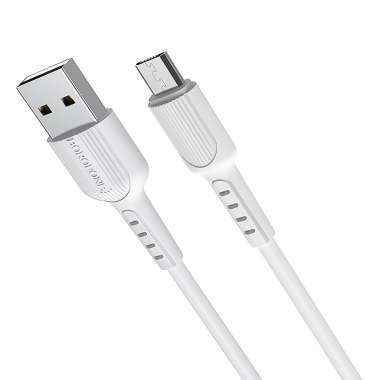 Кабель Borofone BX16 Easy (USB - micro USB) 100см (белый) — 5