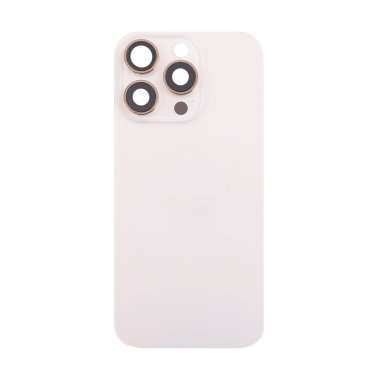 Задняя крышка для Apple iPhone 16 Pro (бежевая) премиум — 2