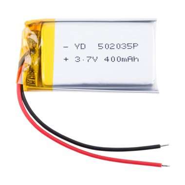 Аккумуляторная батарея универсальный 502035p 3,7v 400 mAh 5*20*35 мм &mdash; 2