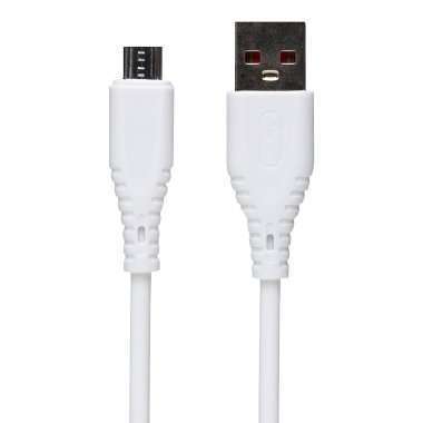 Кабель SKYDOLPHIN S20V (USB - micro USB) 100см (белый) — 1