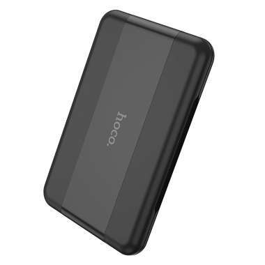 Кабель Hoco U86 (USB - Multi connector) 25см 3A (черный) — 4