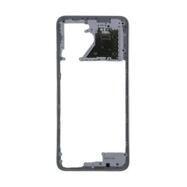 Средняя часть для Xiaomi Redmi 12 4G (серебристая) — 2