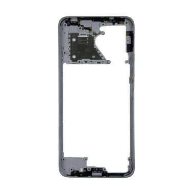 Средняя часть для Xiaomi Redmi 12 4G (серебристая) — 1