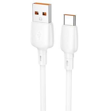 Кабель Borofone BX93 Super (USB - Type C) 100см 5A (белый) — 1