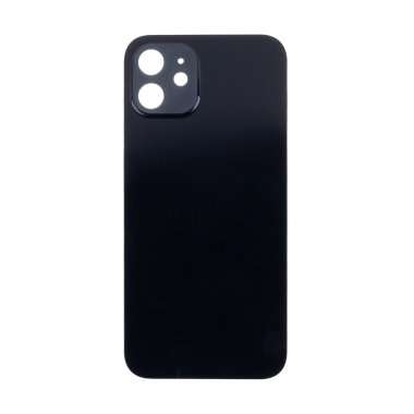 Задняя крышка для Apple iPhone 12 (черная) премиум — 2
