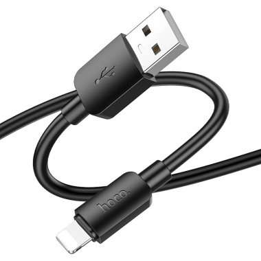 Кабель Hoco X96 (USB - lightning) 25см 2.4A (черный) — 3